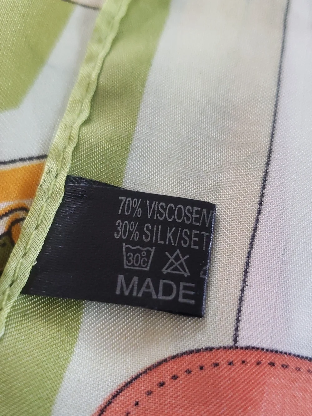 Silk Blend Square Scarf